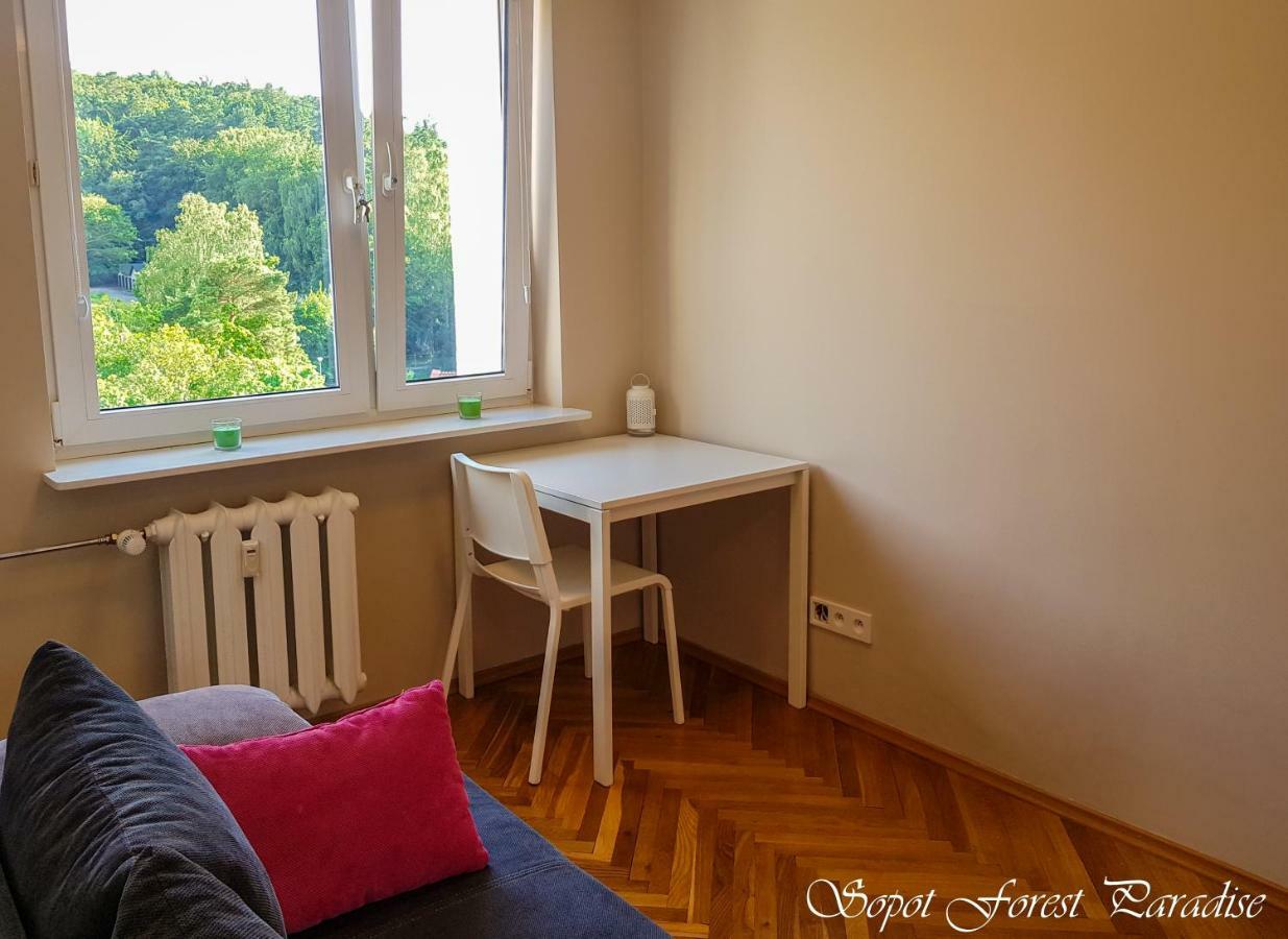 Sopot Forest Paradiseアパートメント エクステリア 写真