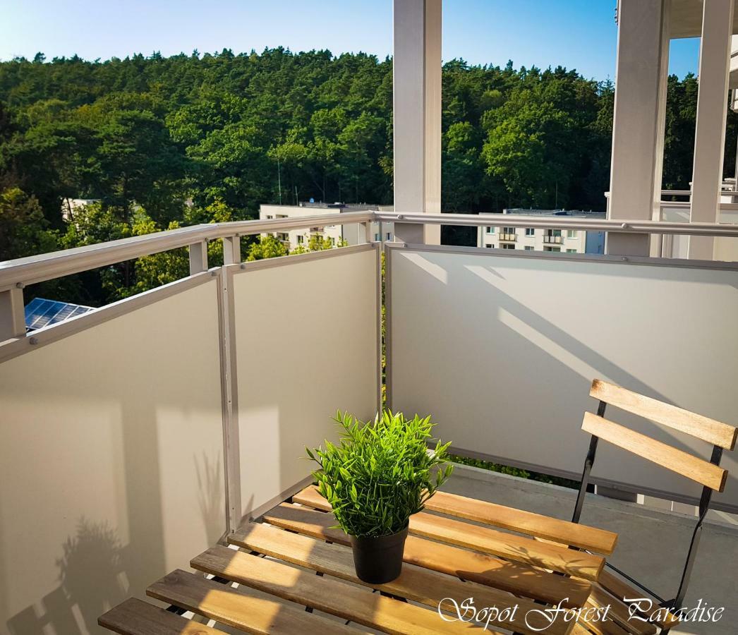 Sopot Forest Paradiseアパートメント エクステリア 写真