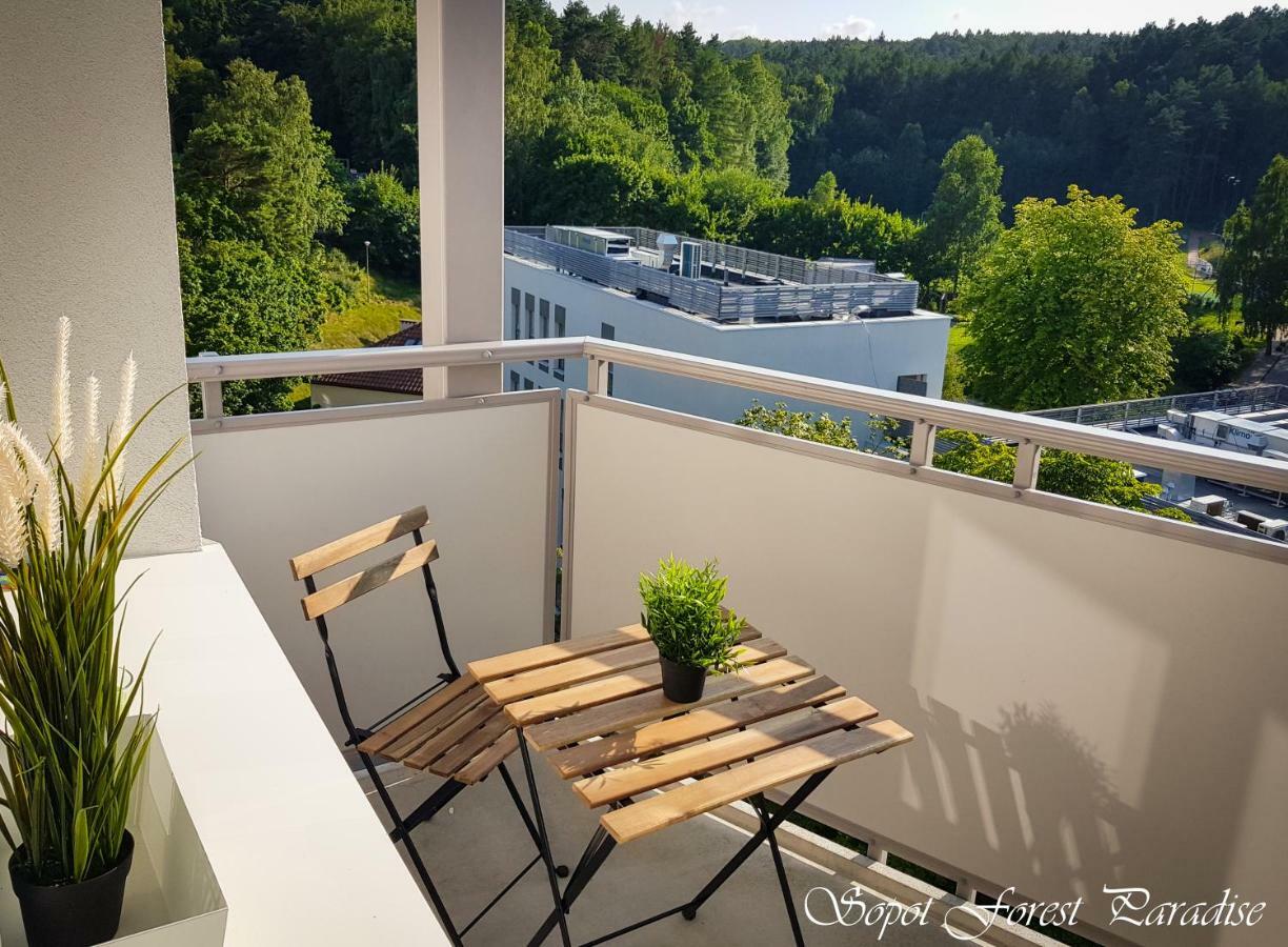 Sopot Forest Paradiseアパートメント エクステリア 写真
